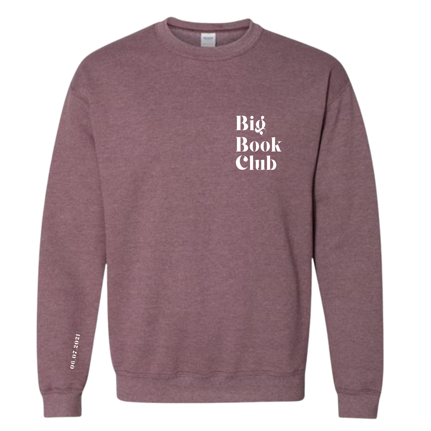 Big Book Club Sweatshirt | Sobriety Gift - Custom Options