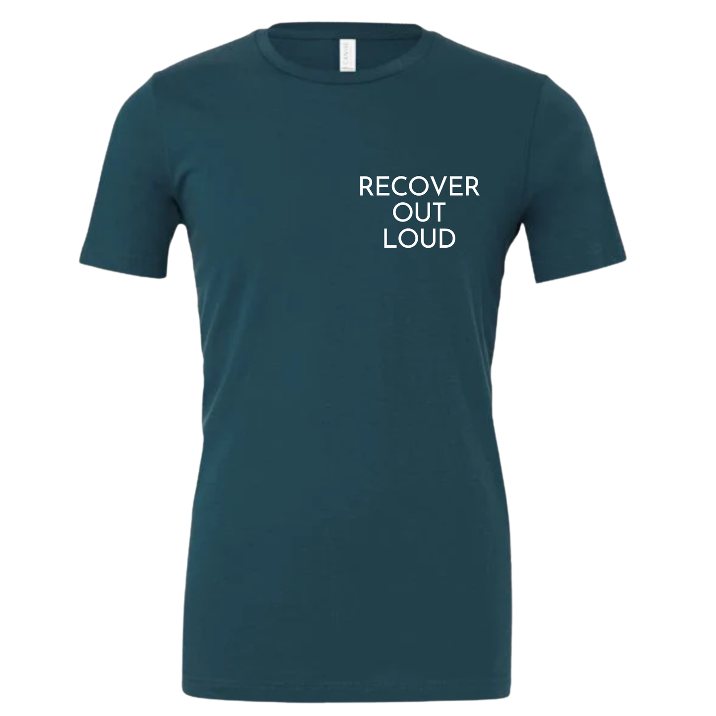 Recover Out Loud T-Shirt | Sobriety Gift - Custom Options
