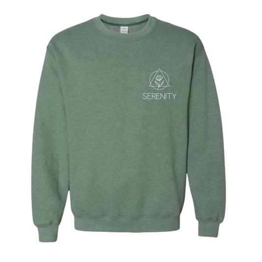 Serenity Prayer Sweatshirt | Sobriety Gift - Custom Options