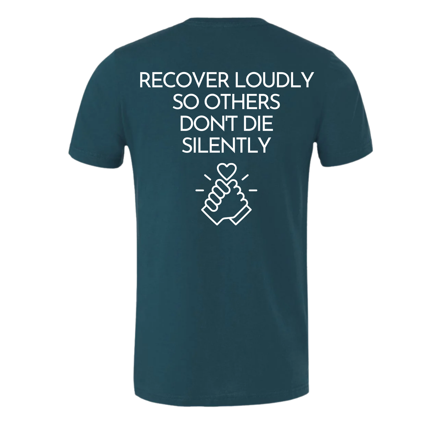 Recover Out Loud T-Shirt | Sobriety Gift - Custom Options
