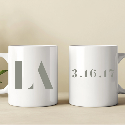 Custom Sobriety Date Mug