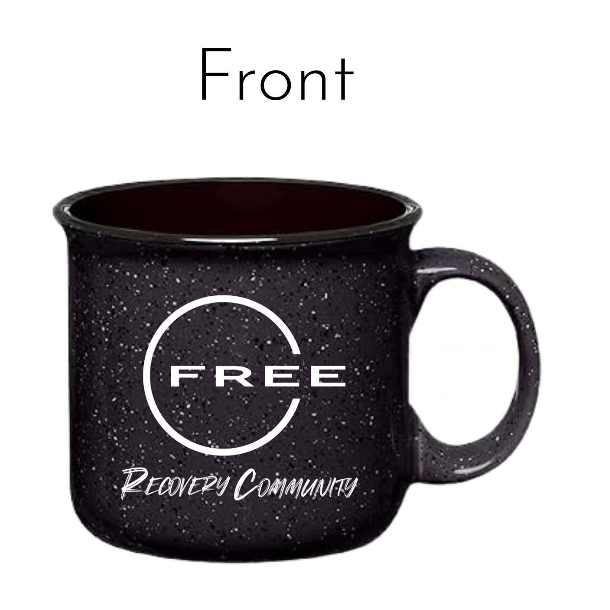 FREE Recovery Community Campfire Mug — 15 oz Ceramic