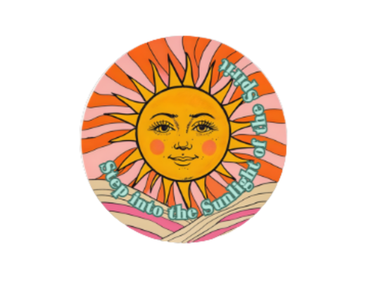 Step Into the Sunlight of the Spirit - Magnet